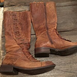 💓🎉🎊Vintage Leather Boots!💓🎉🎊